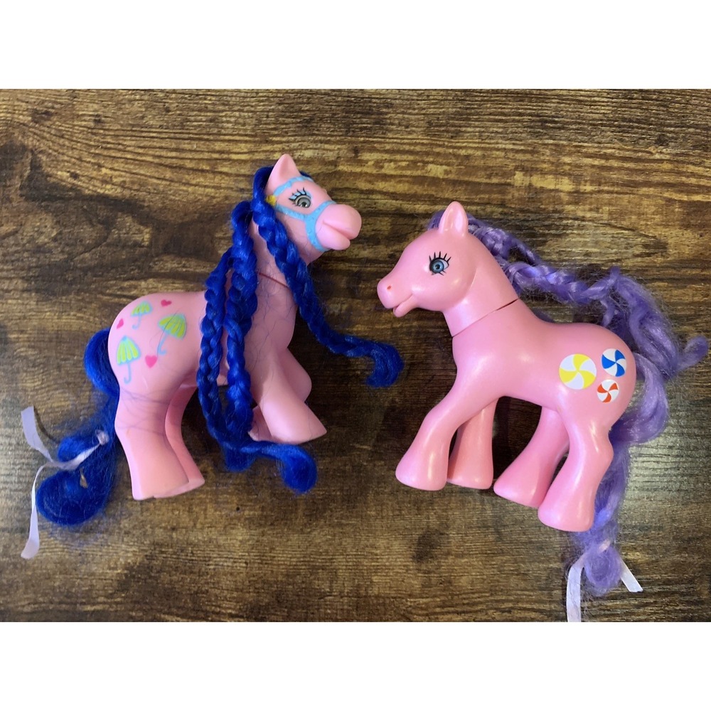 Vintage Gi-Go Fakie CPK-style  My Little Pony Pink  with Bridle& Without Bridle